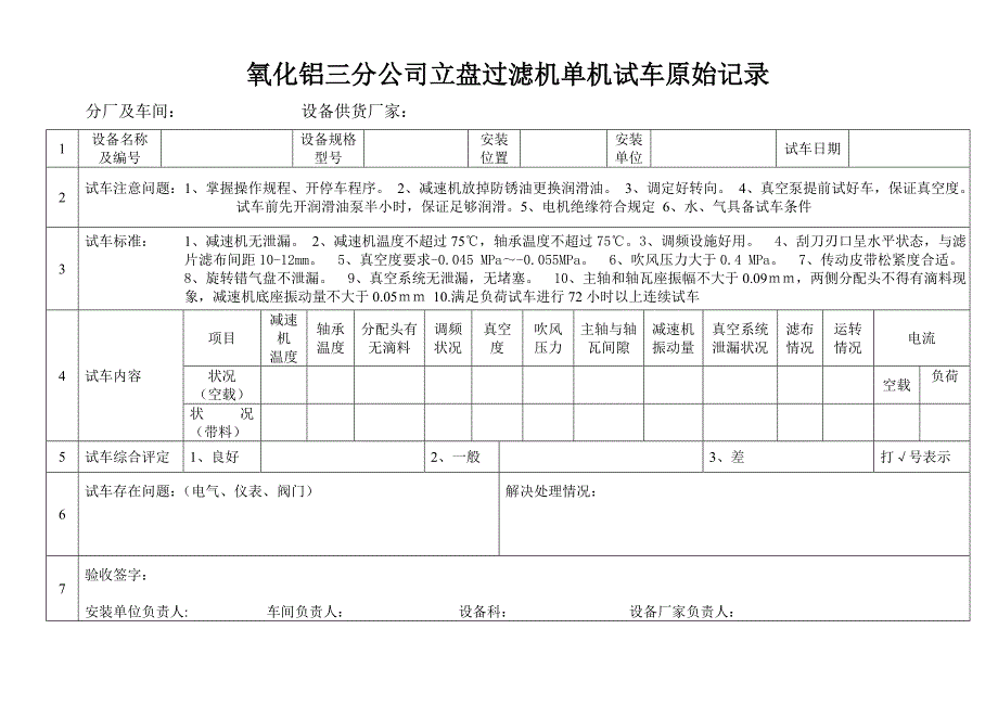 单机试车原始记录表.doc_第3页