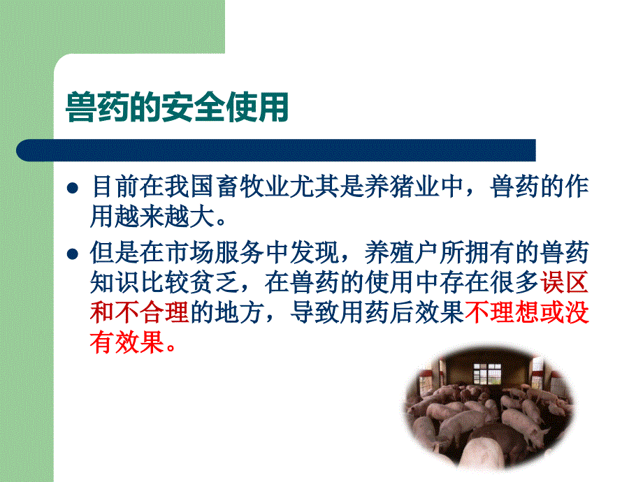 兽药的安全使用.ppt_第3页