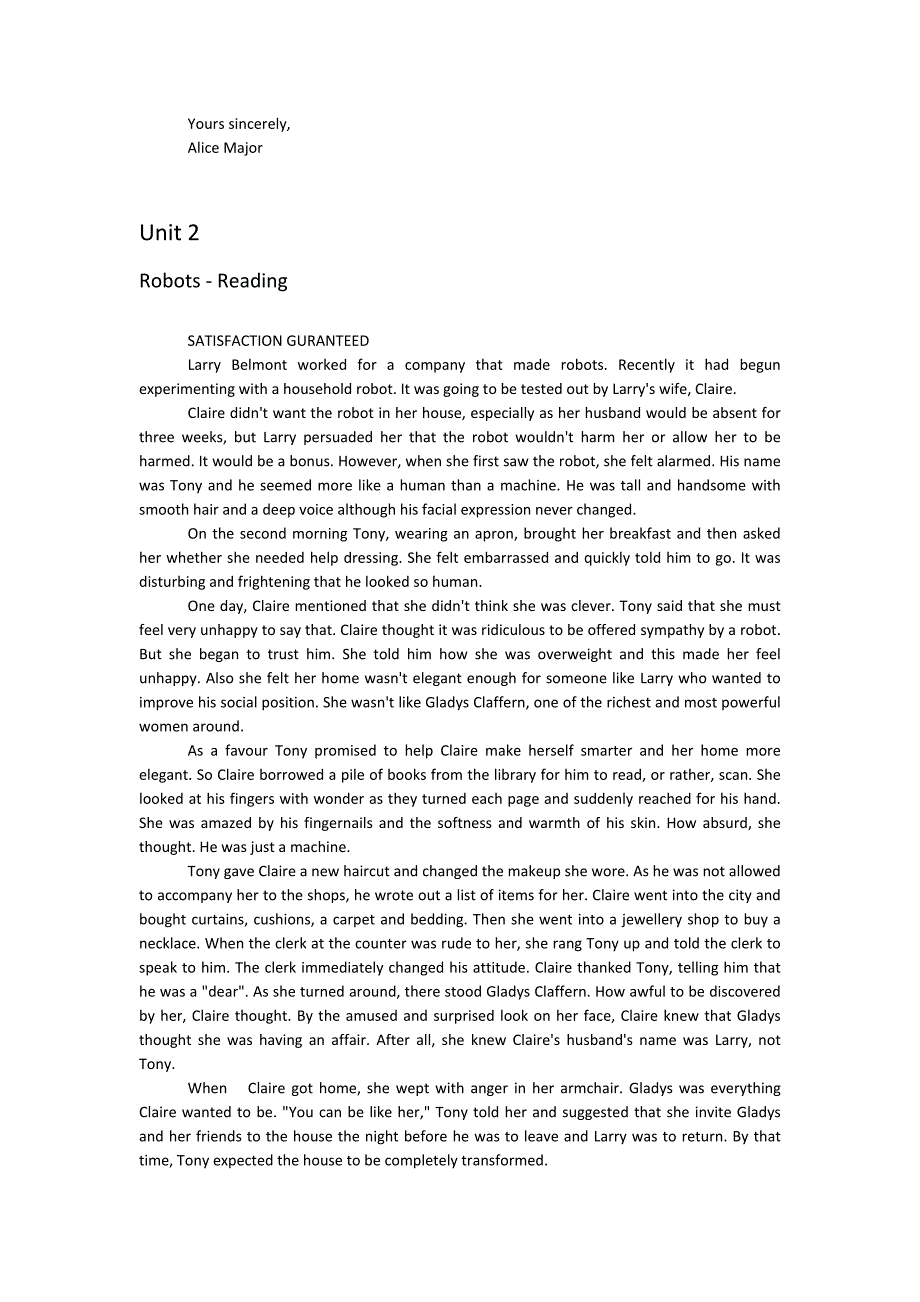 人教版新课标高中英语选修7课文原文.doc_第3页