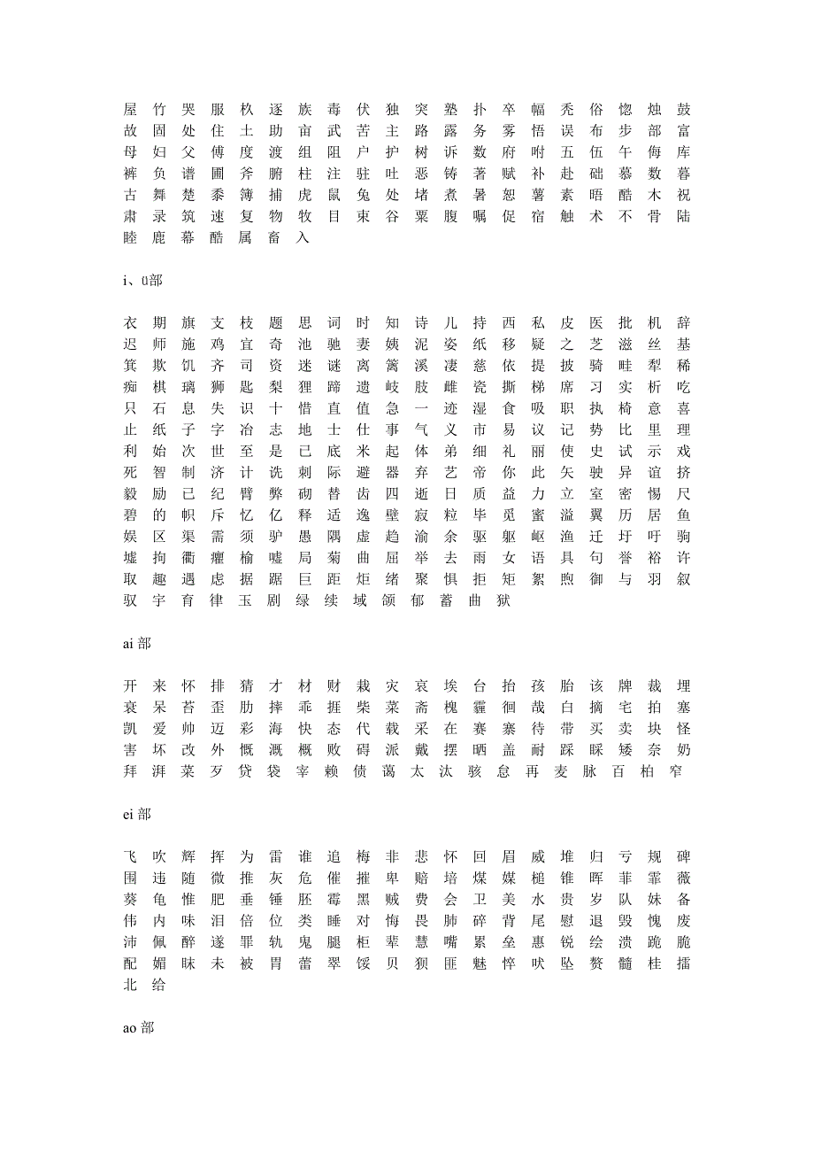 十三辙韵常用字表.doc_第2页