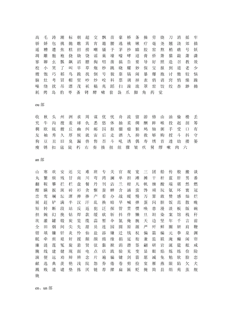 十三辙韵常用字表.doc_第3页