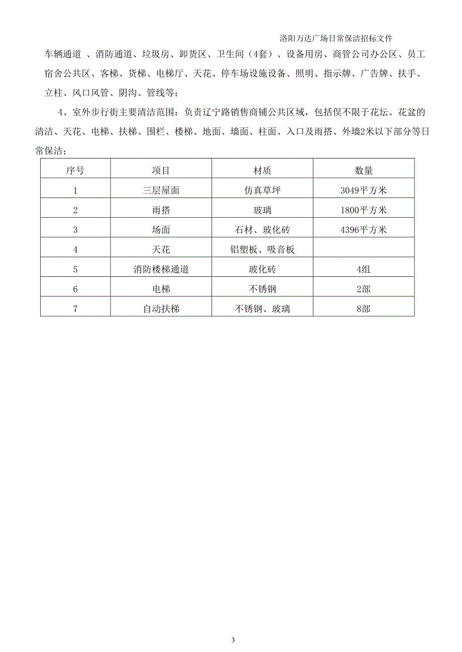 内场开荒及日常保洁技术标.doc_第3页