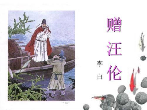 古诗赠汪伦课件.ppt