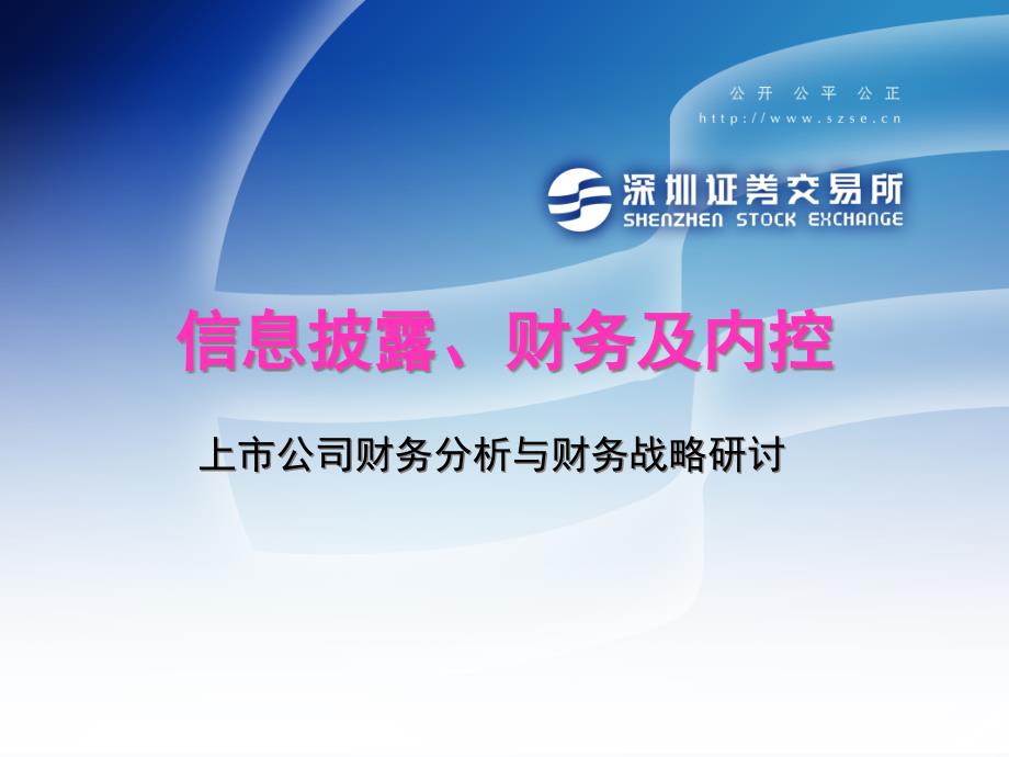 信息披露财务及内控上市公司财务分析与财务战略研讨36页PPT.pptx_第1页