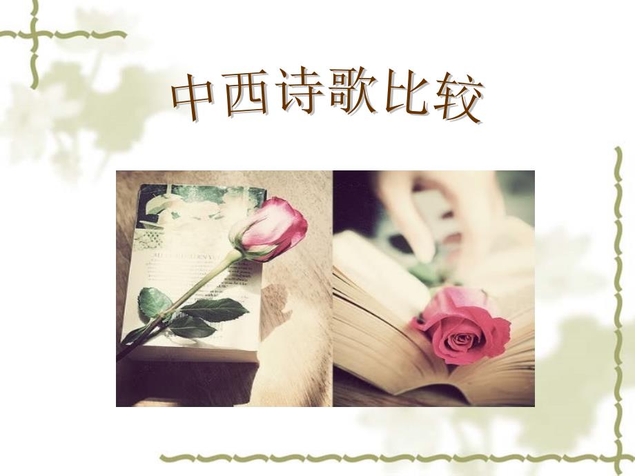 中西诗歌特点比较.ppt_第1页