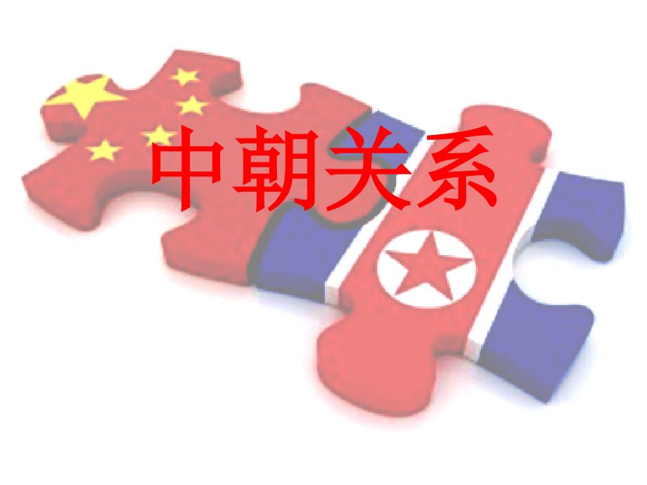中朝关系演讲PPT课件.ppt_第1页