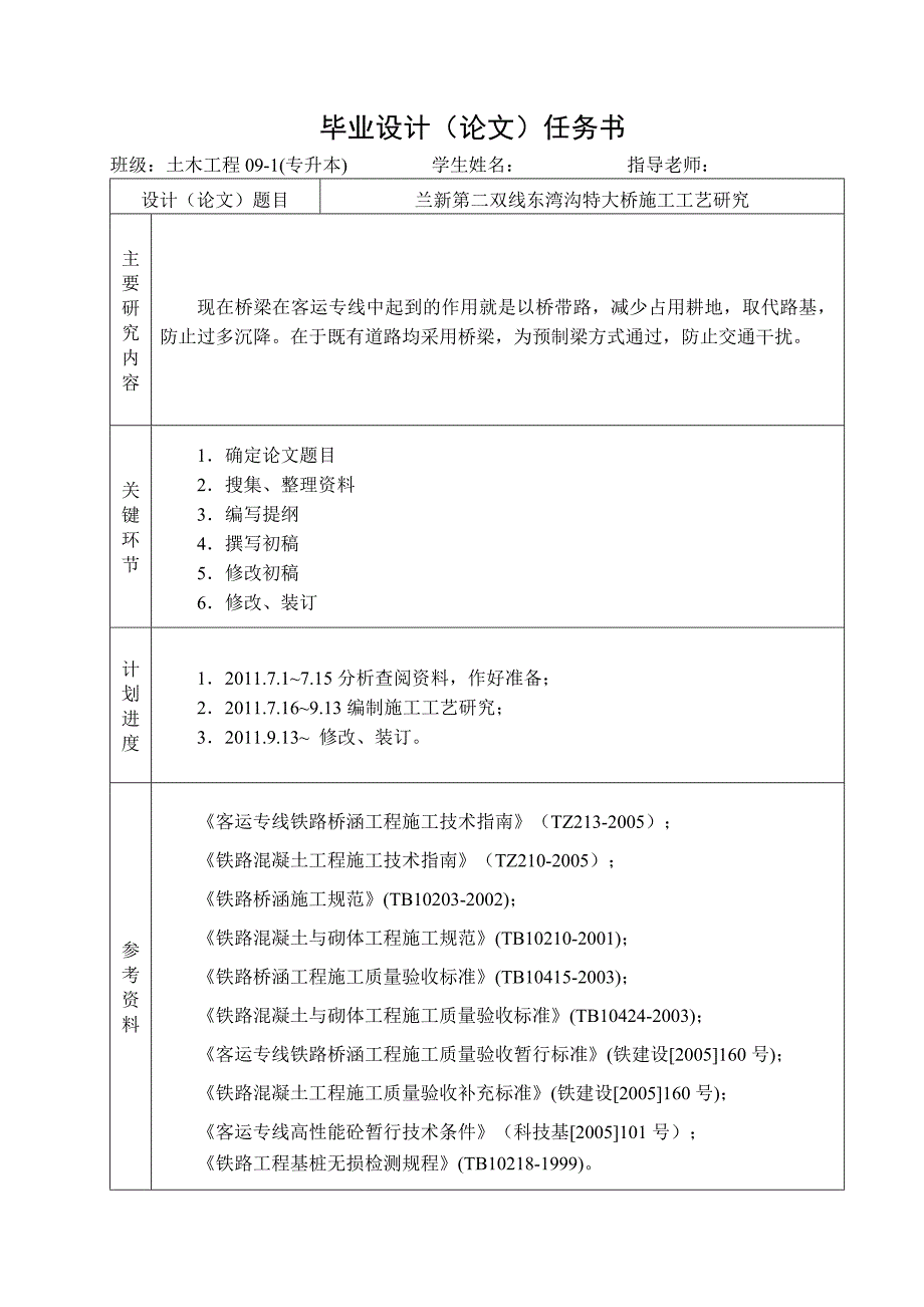 土木工程高架桥毕业设计论文兰新第二双线东湾沟特大桥施工工艺研究.doc_第3页