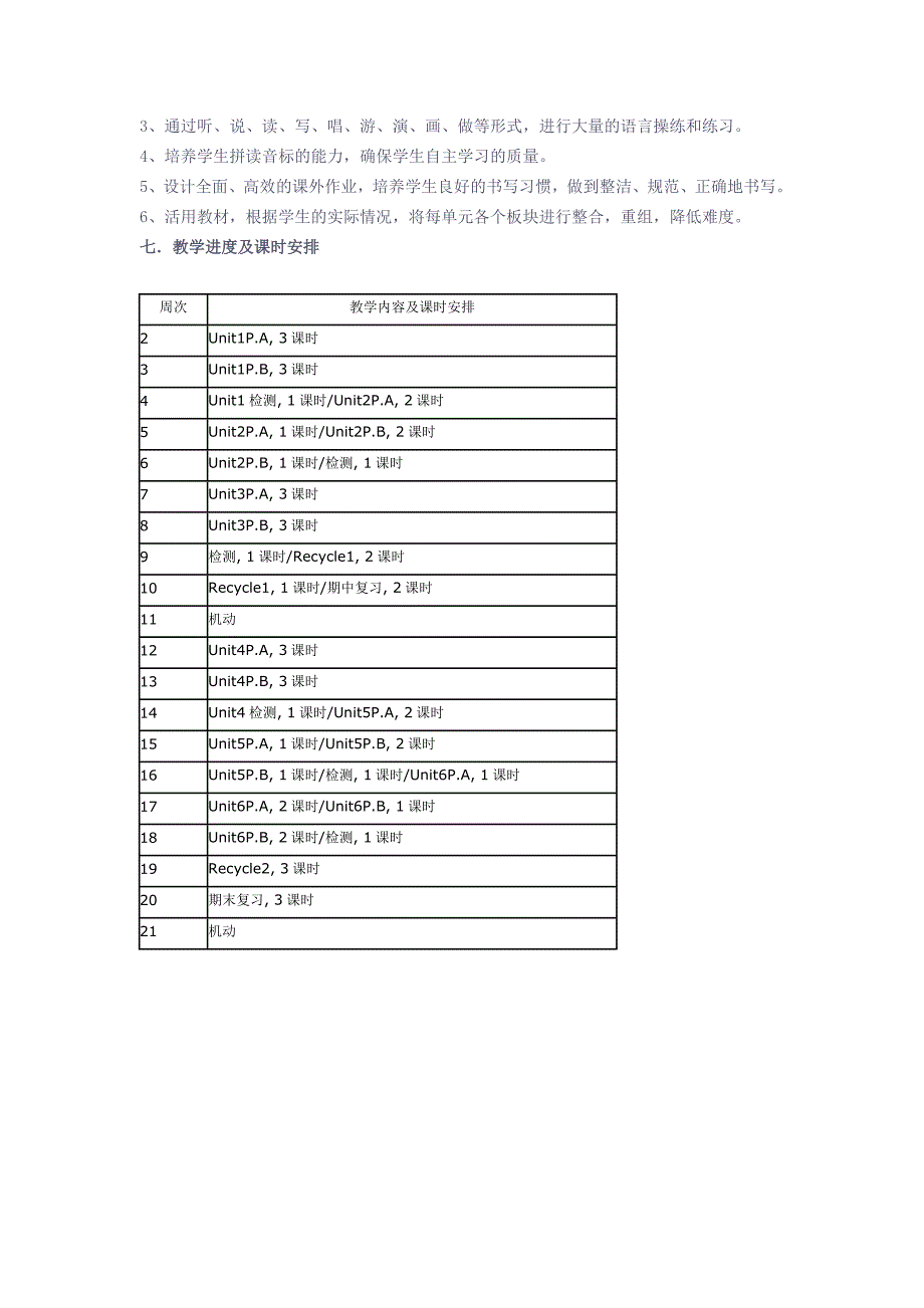 人教版六年级英语上册教学计划.doc_第2页
