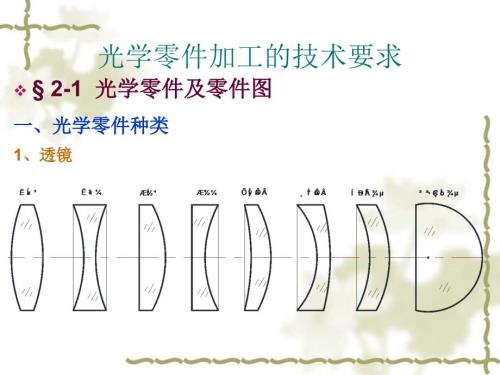 光学零件技术要求.ppt