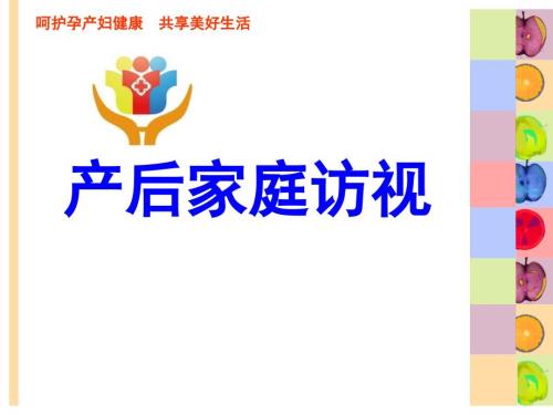 产后访视PPT课件.ppt