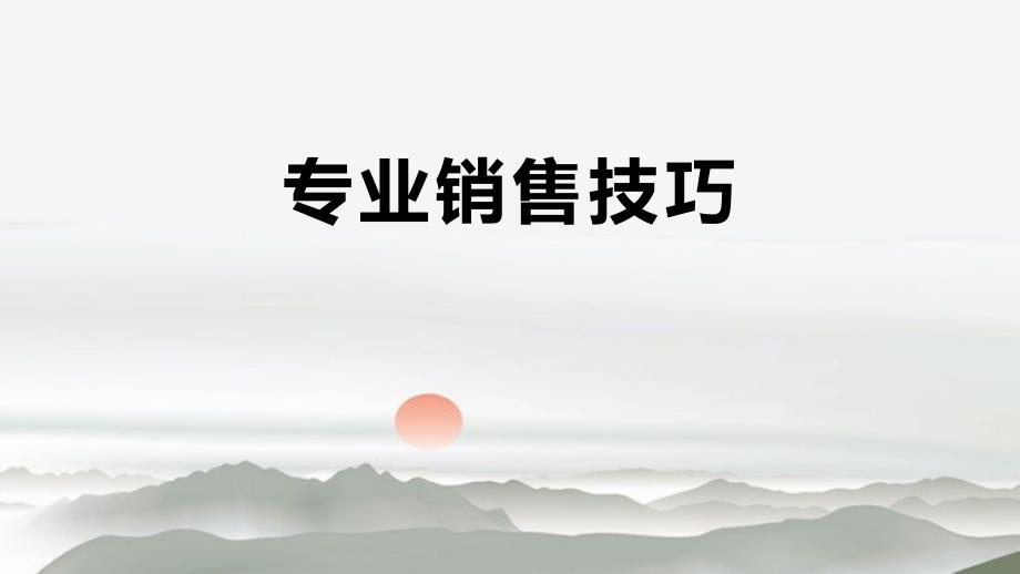 医药销售专业拜访技巧.ppt_第1页