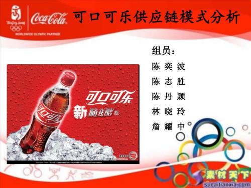 可口可乐供应链模式分析.ppt