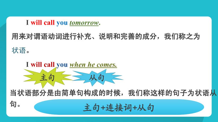 初中状语从句PPT课件.ppt_第2页