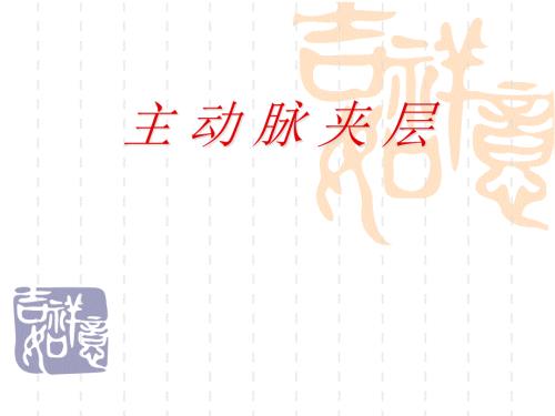 主动脉夹层ppt课件.ppt