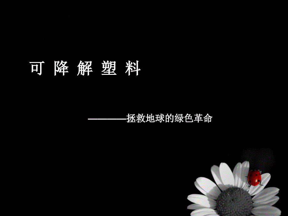 可降解塑料袋PPT课件.ppt_第1页