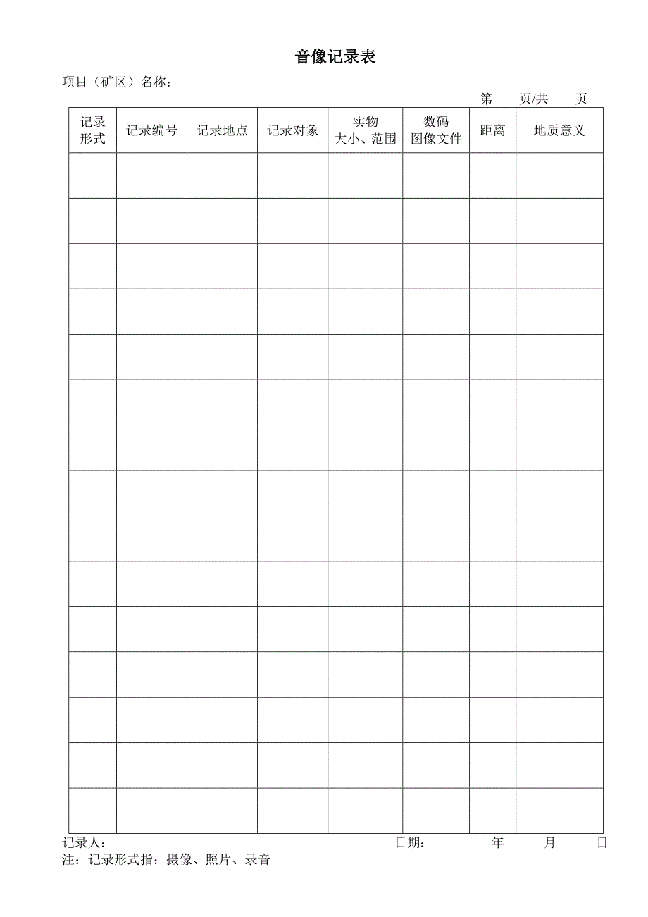 地质表格大全.docx_第2页