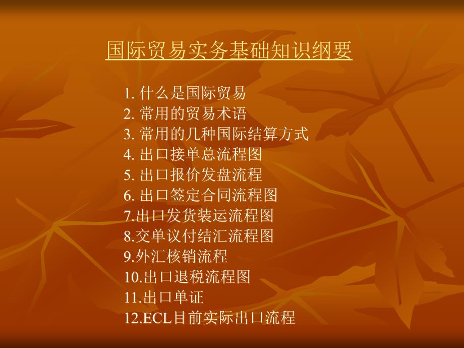 外贸基础知识介绍PPT课件.ppt_第2页