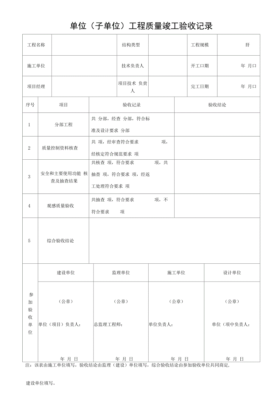安徽省工程竣工验收报告官方版.docx_第3页