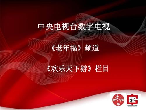 中央电视台数字电视老年福频道.ppt