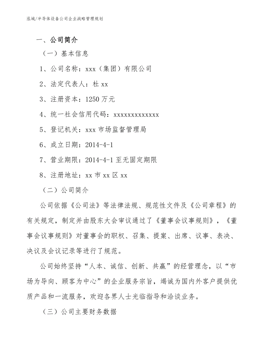 半导体设备公司企业战略管理规划.docx_第3页