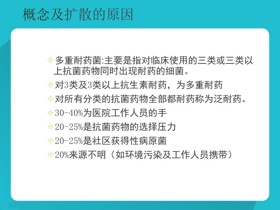 多重耐药菌病人的护理及消毒隔离措施.ppt_第2页