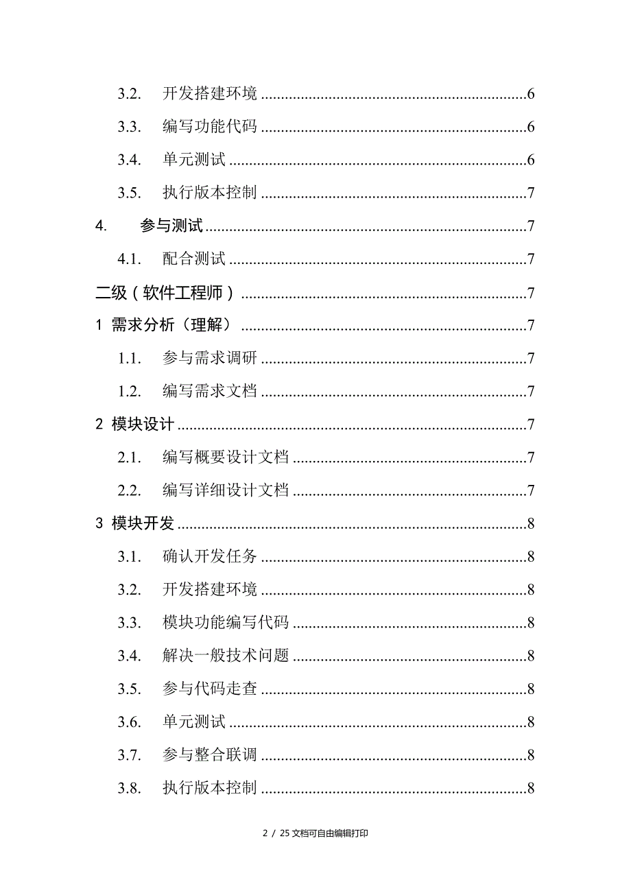 公司软件开发人员任职资格标准.doc_第2页