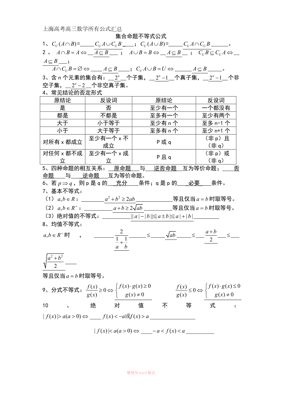 上海高中高考数学所有公式汇总.doc_第1页