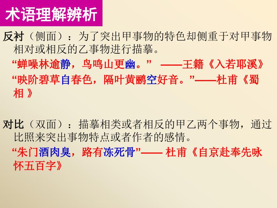 古典诗词鉴赏之表现手法.ppt_第3页