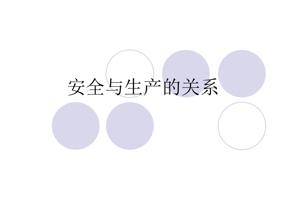 安全与生产的关系课件.ppt_第1页