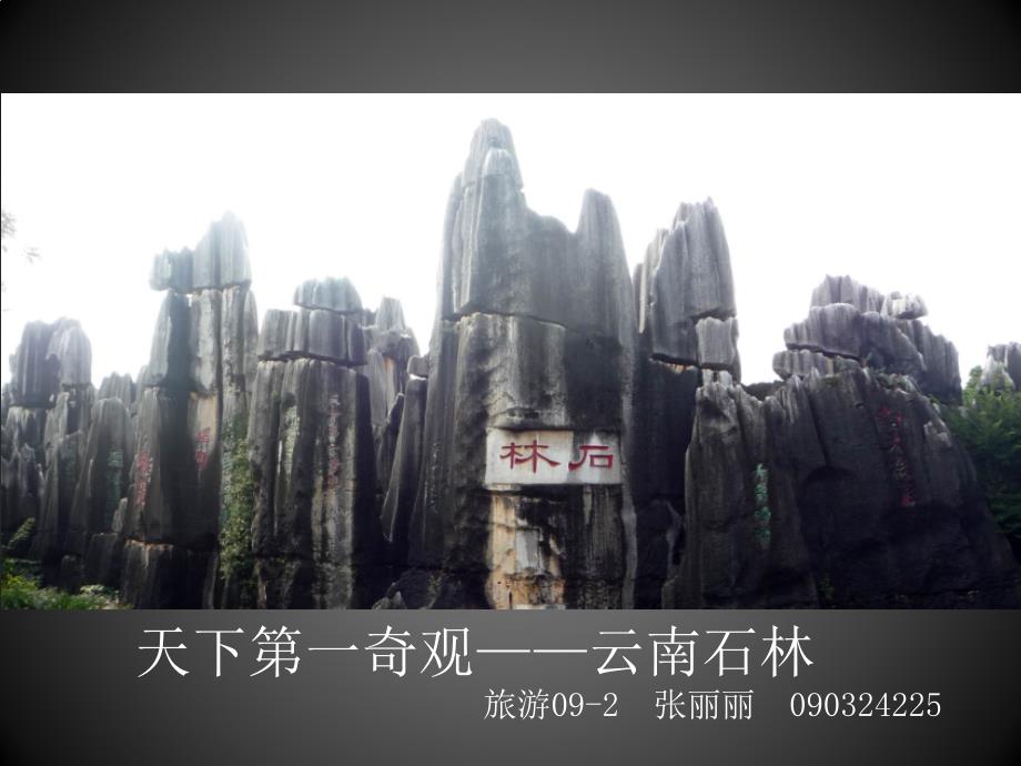 云南石林地质课件.pptx_第1页
