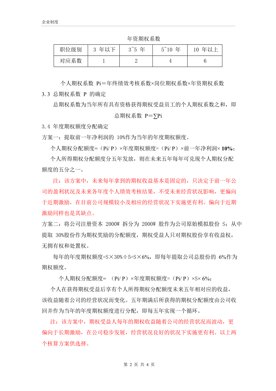公司期权分配方案.doc_第3页