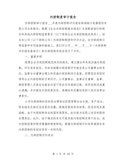 内控制度审计报告.doc