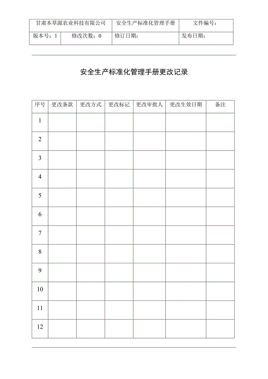 安全生产标准化管理手册DOCX146页.docx_第1页