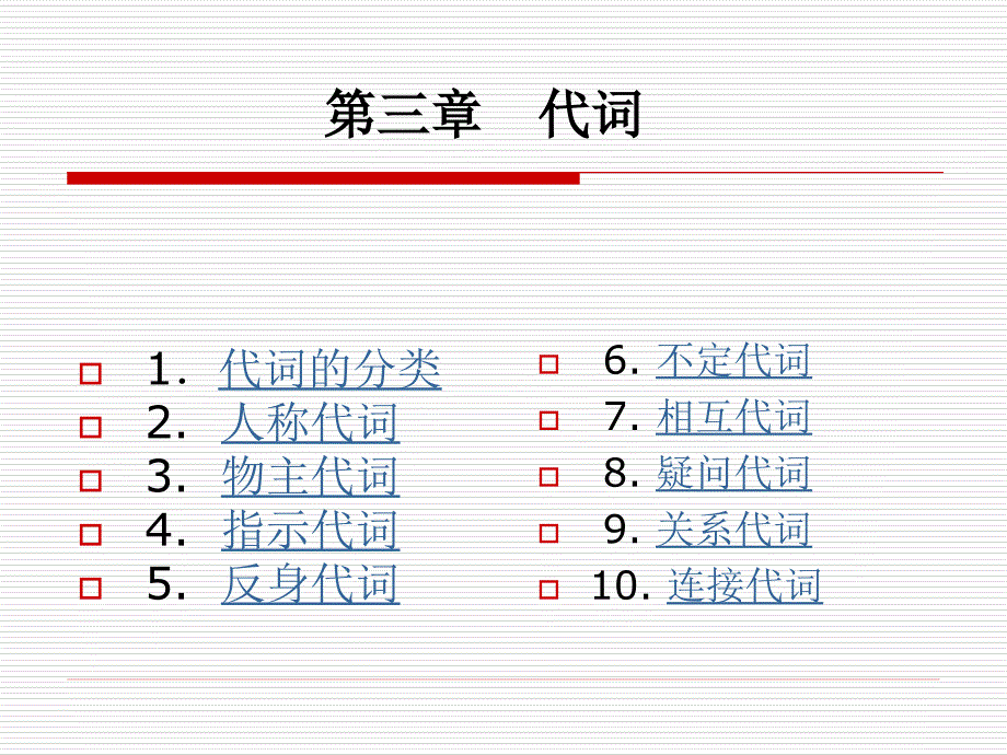 实用大学英语语法教程第三章代词.ppt_第1页