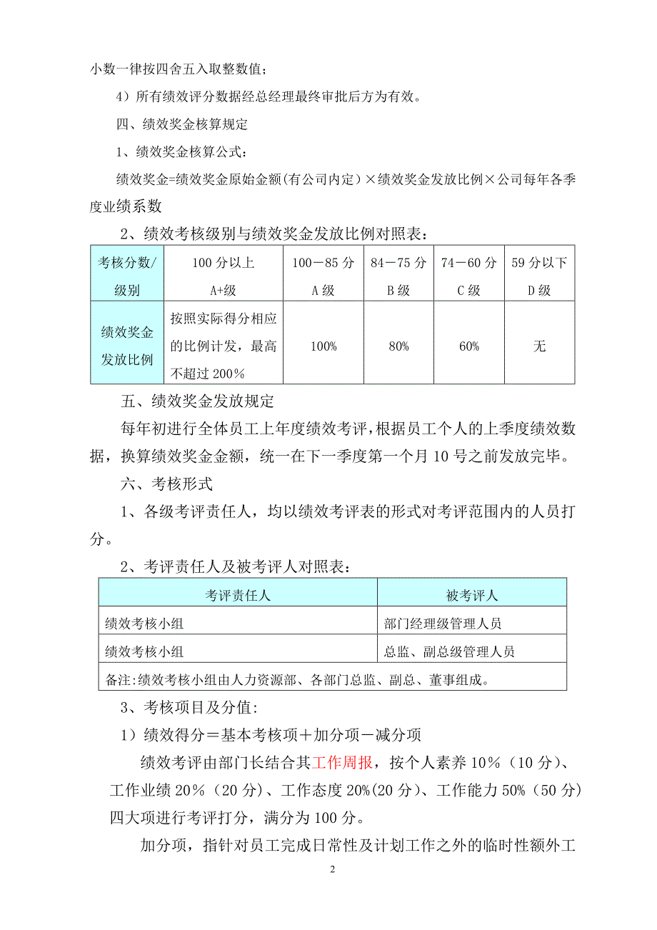 季度绩效考核规定暂行.doc_第2页