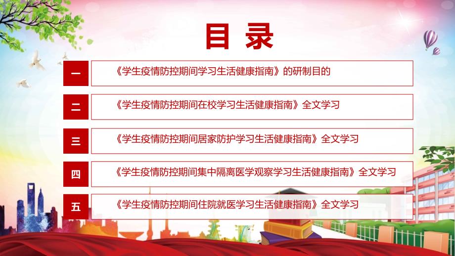 全文解读2022年教育部研制的学生疫情防控期间学习生活健康指南PPT课件.pptx_第3页