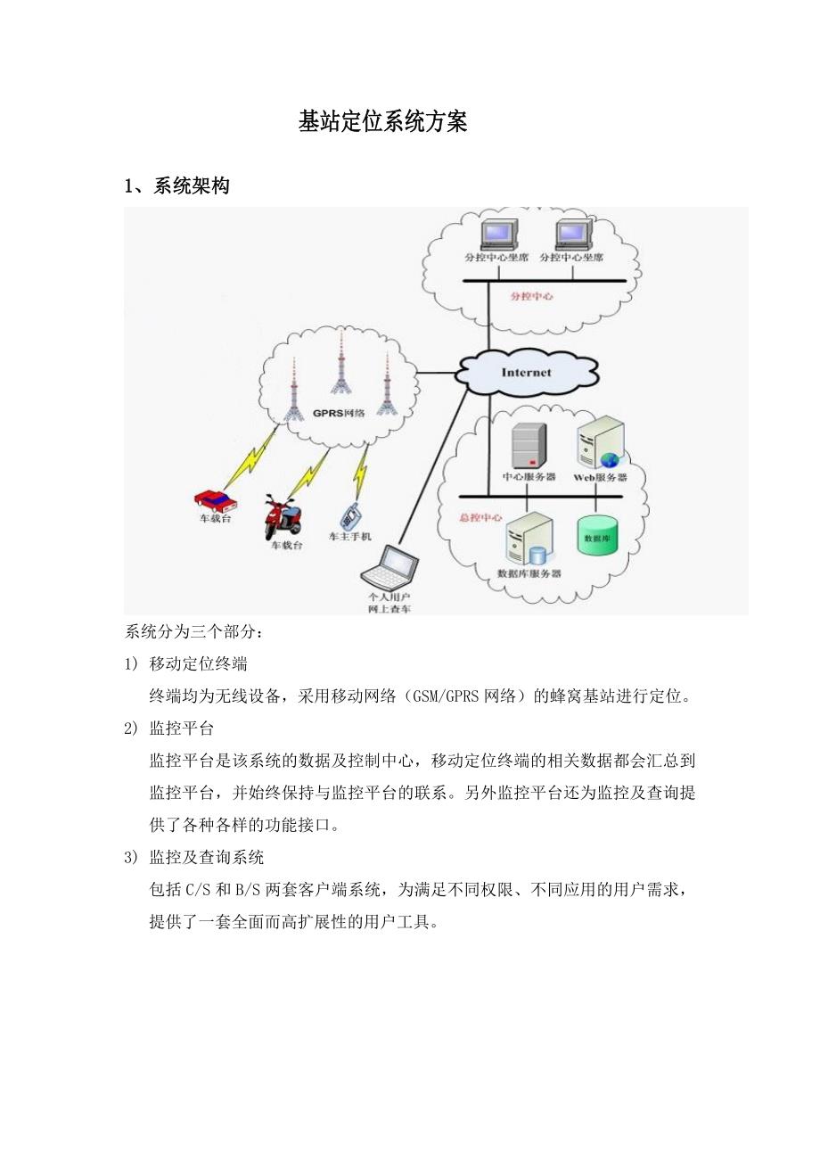 基站定位系统方案.doc_第1页