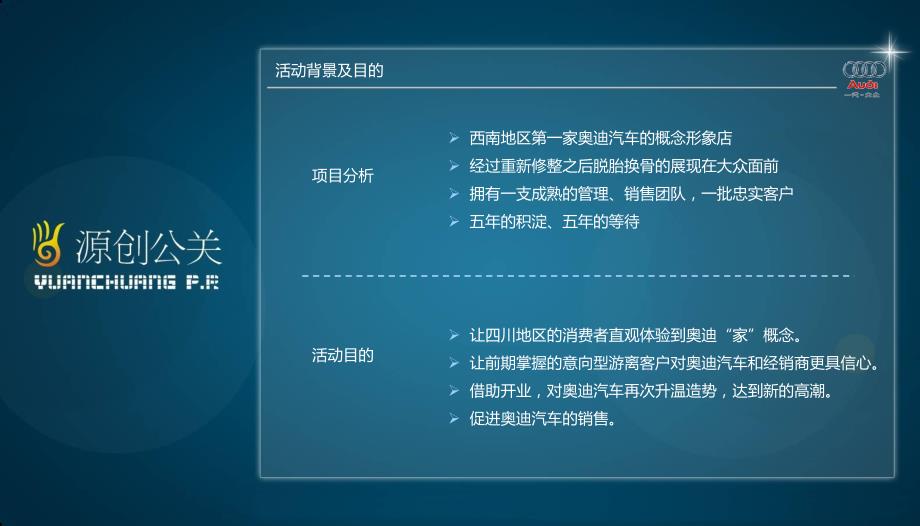 华星名仕奥迪汽车4S店开业典礼暨奥迪A5汽车上市仪式策划方案.ppt_第3页