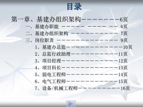 基建部组织架构流程.ppt