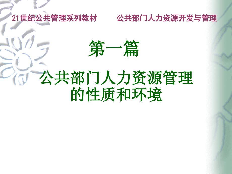 公共部门人力资源开发与管理孙柏瑛第.ppt_第2页
