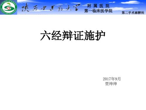 六经辩证施护.ppt