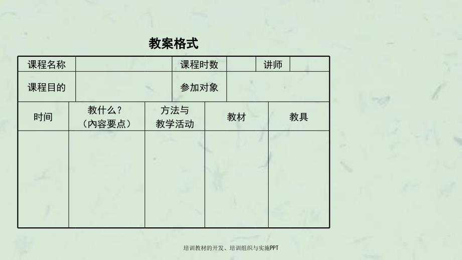 培训教材的开发培训组织与实施.ppt_第3页
