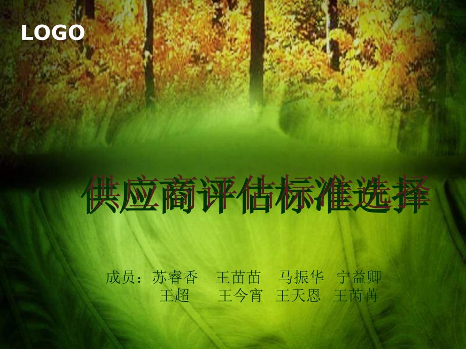 供应商评估标准选择.ppt_第1页