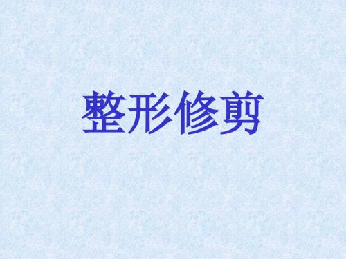 园林树木整形修剪PPT课件.ppt