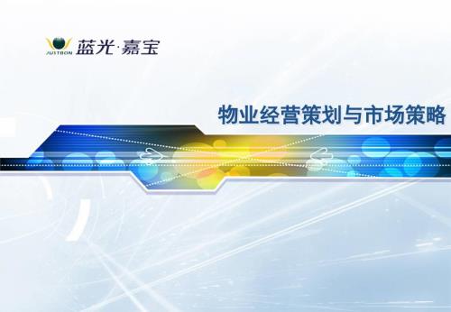 四物业经营策划与市场策略.ppt