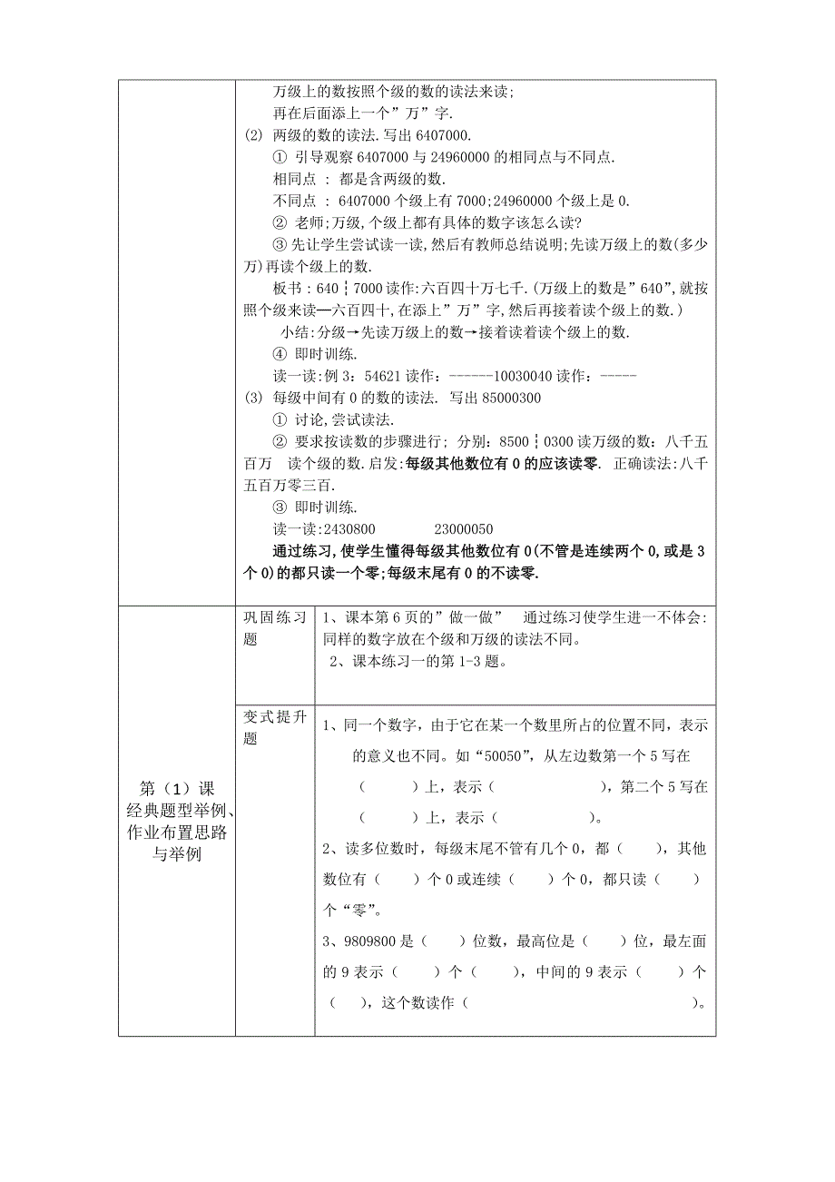 四年级数学第一单元集体备课发言表.docx_第2页