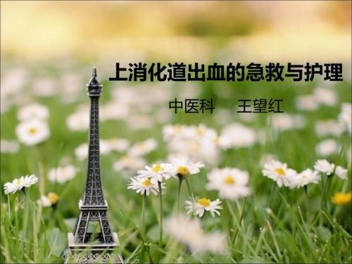 上消化道出血的急救与护理.ppt