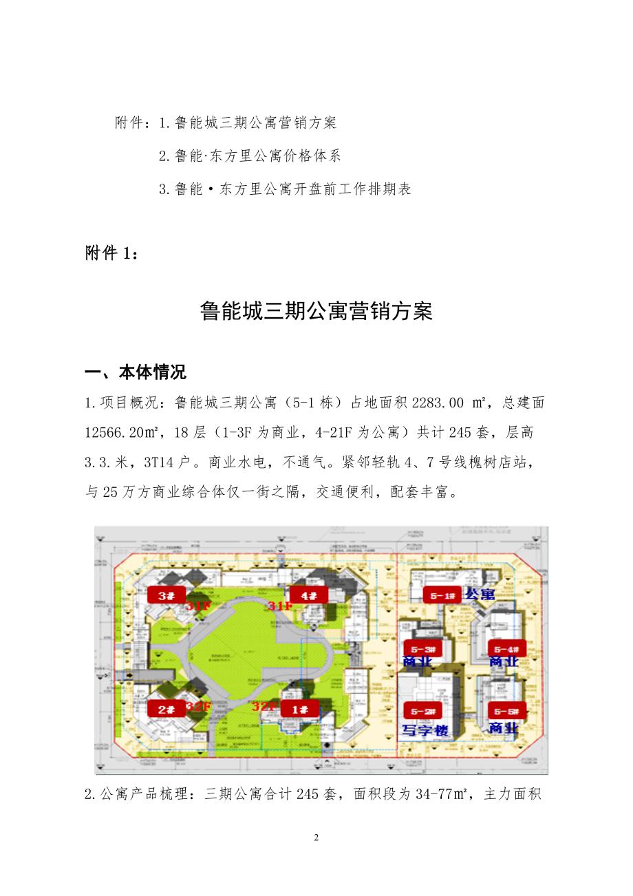 关于公寓营销方案.doc_第2页