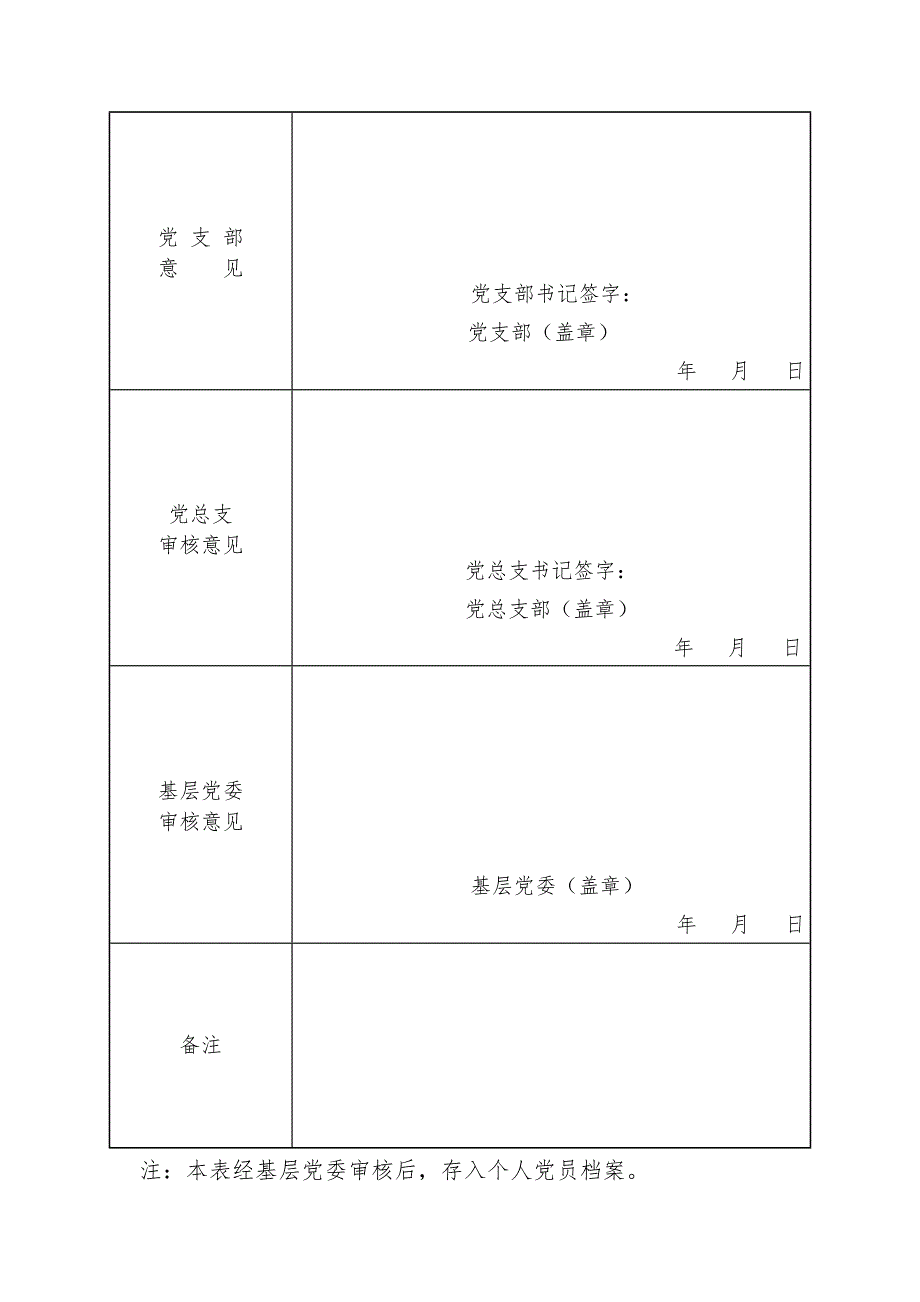中国共产党党员基本情况登记表.DOC_第2页