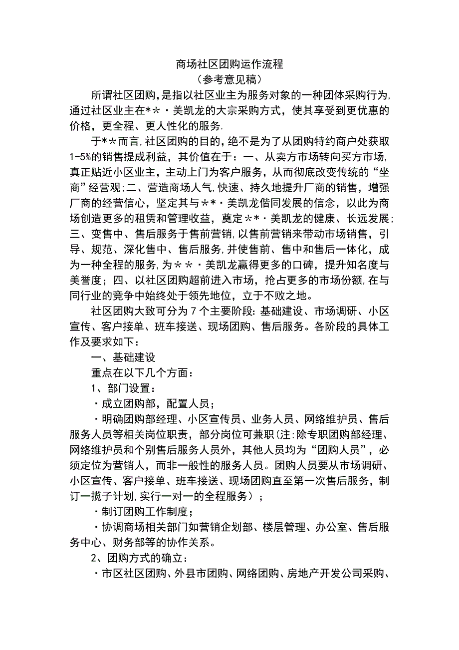 商场社区团购运作流程.doc_第1页